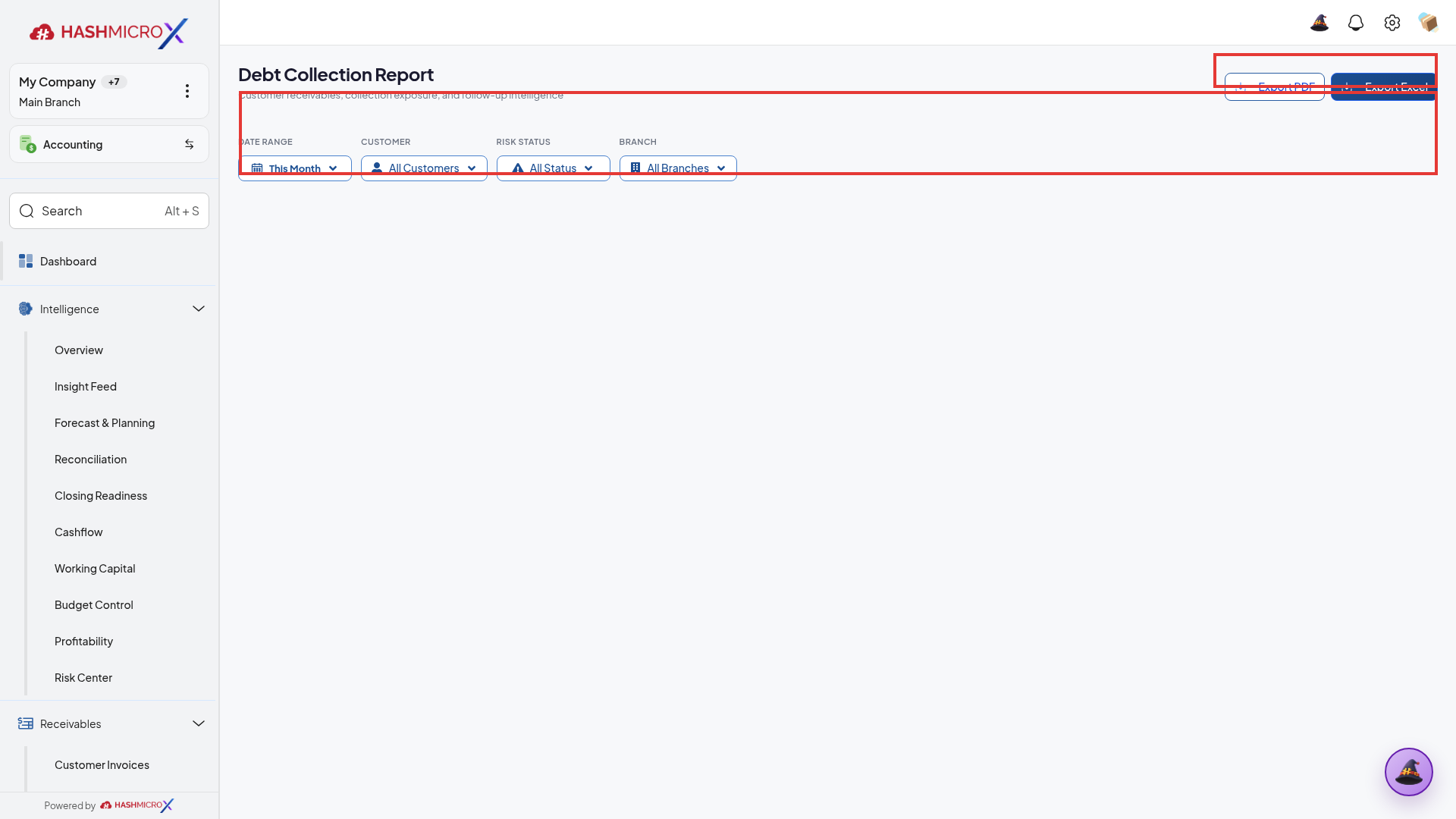 Parameter interval hari penagihan dan sakelar otomasi pengiriman email